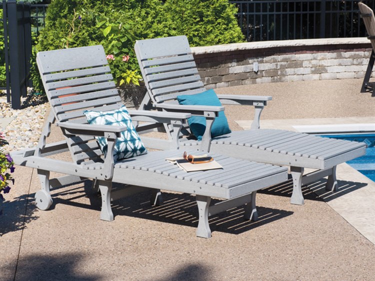 Berlin Gardens Casual Back Recycled Plastic Patio Lounge Set