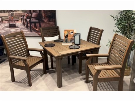 Berlin Gardens Classic Terrace Recycled Plastic Dining Set
