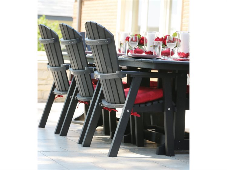 Berlin Gardens Comfo-Back Recycled Plastic Dining Set