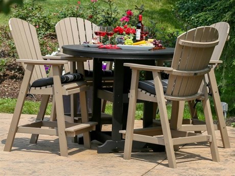 Berlin Gardens Comfo-back Recycled Plastic Dining Set