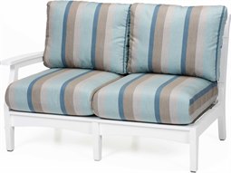Berlin Gardens Classic Terrace Recycled Plastic Right Arm Loveseat