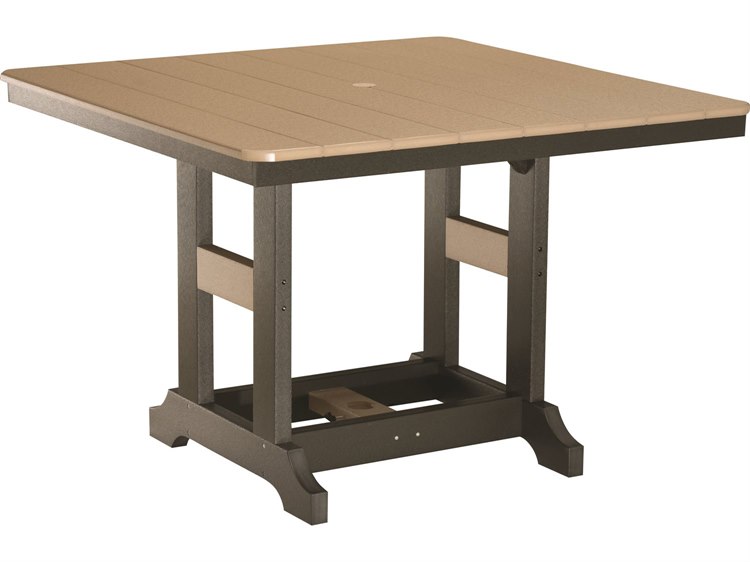 Berlin Gardens Garden Classic Recycled Plastic 44'' Square Bar Height Table