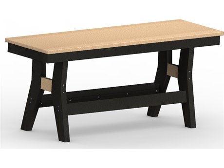 Berlin Gardens Harbor Recycled Plastic 44'' Bench Dining Height