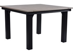 Berlin Gardens Homestead Recycled Plastic 44'' Square Dining Height Table