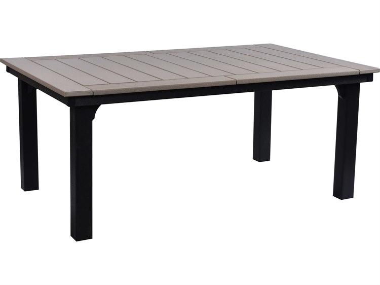 Berlin Gardens Homestead Recycled Plastic 72''W x 44''D Rectangular Dining Height Table