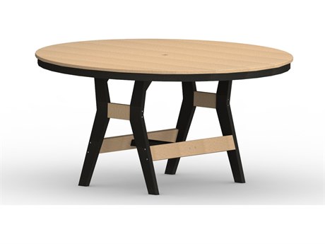 Berlin Gardens Harbor Recycled Plastic 60'' Round Bar Height Table