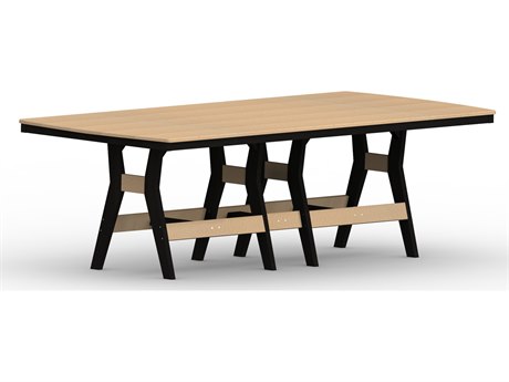 Berlin Gardens Harbor Recycled Plastic 96''W x 44''D Rectangular Dining Height Table