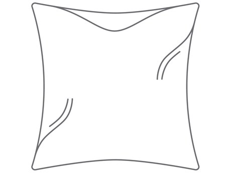 Berlin Gardens Lily Hive 24" x 24" Fitted Down Feather Throw Pillow