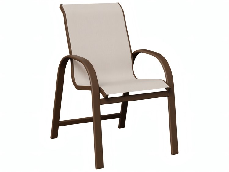 Berlin Gardens Murphy Aluminum Padded Sling Dining Chair