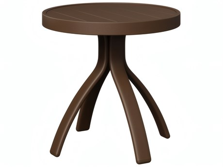 Berlin Gardens Murphy Aluminum 18.5" Round End Table
