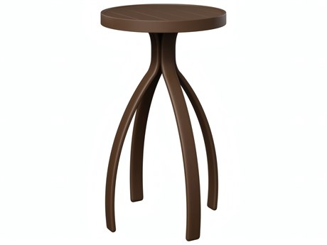 Berlin Gardens Murphy Aluminum 18.5" Round End Table