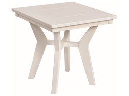 Berlin Gardens Mayhew Recycled Plastic 20'' Square End Table