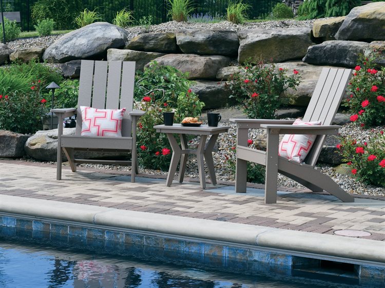 Berlin Gardens Manhew Recycled Plastic Outdoor Lounge Set