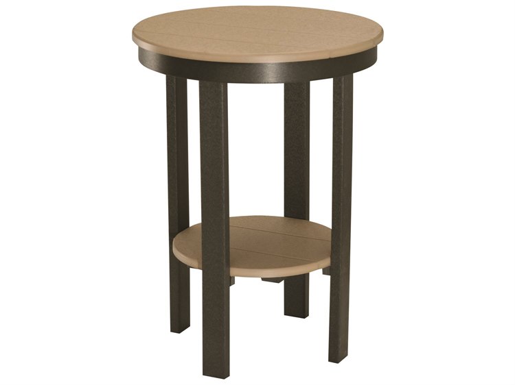 Berlin Gardens Accessories Recycled Plastic 22'' Round Bar Table