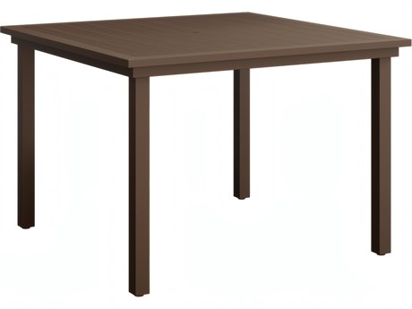 Berlin Gardens Vida Aluminum Poly 44" Square Dining Table
