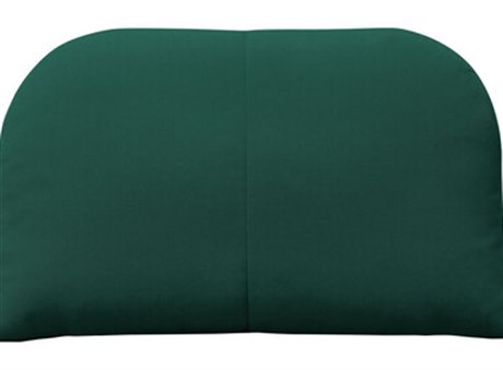 Bend Goods Outdoor Arc Throw Pillow in Forest Green