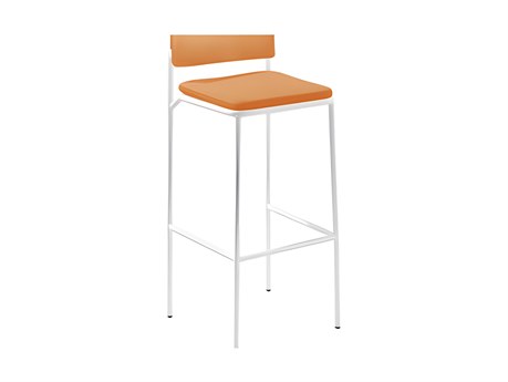 Bend Goods Outdoor Rachel Bar Stool Bikini Pad in Melon