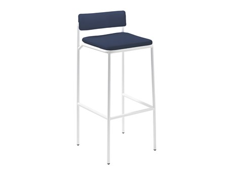 Bend Goods Outdoor Rachel Bar Stool Bikini Pad in Navy