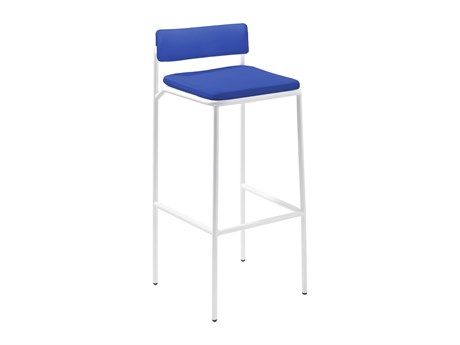 Bend Goods Outdoor Rachel Bar Stool Bikini Pad in True Blue