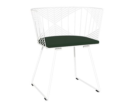 Bend Goods Outdoor Captain Seat Pad in Forest Green