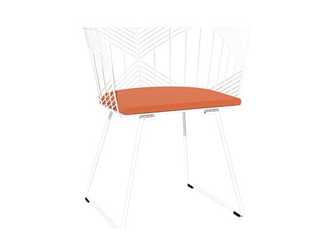 Bend Goods Outdoor Captain Seat Pad in Melon