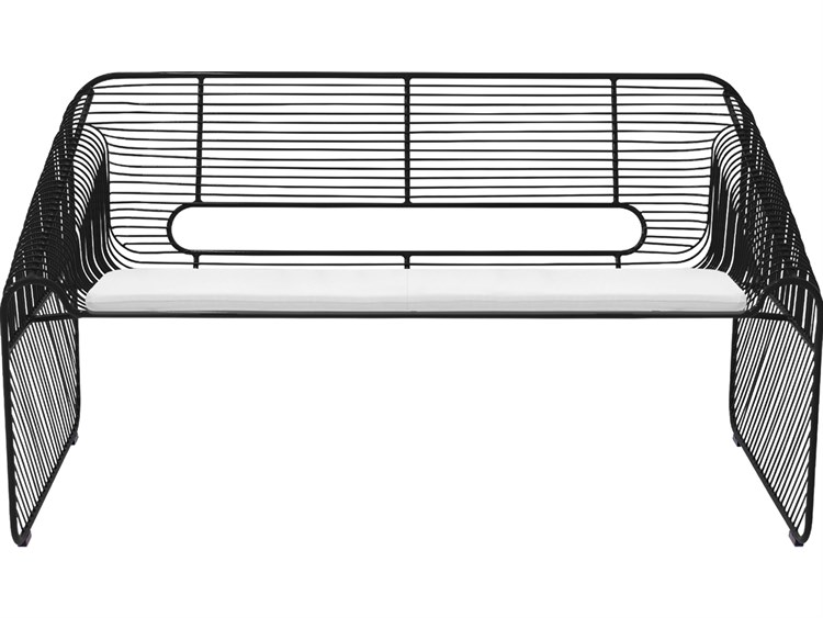 Bend Goods Outdoor Loveseat White Seat Pad