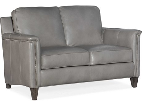 Bradington Young Davidson Leather Loveseat