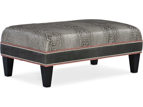 Bradington Young Leather Ottoman