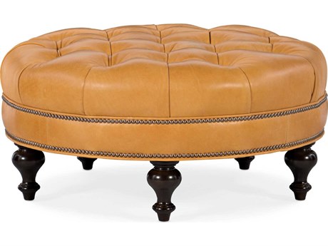 Bradington Young Leather Ottoman
