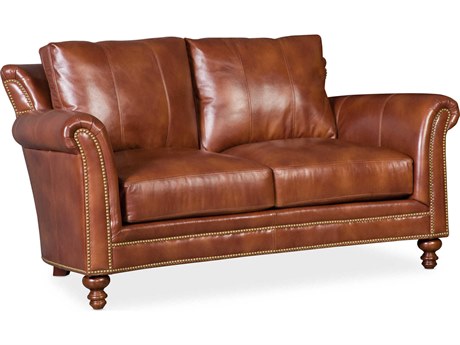 Bradington Young Richardson Leather Loveseat