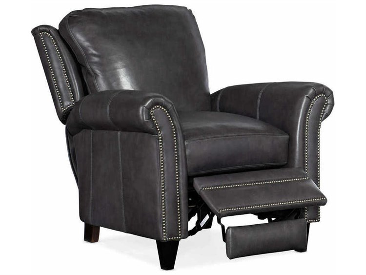 Bradington Young Richardson Charcoal / Plantation Pushback Recliner