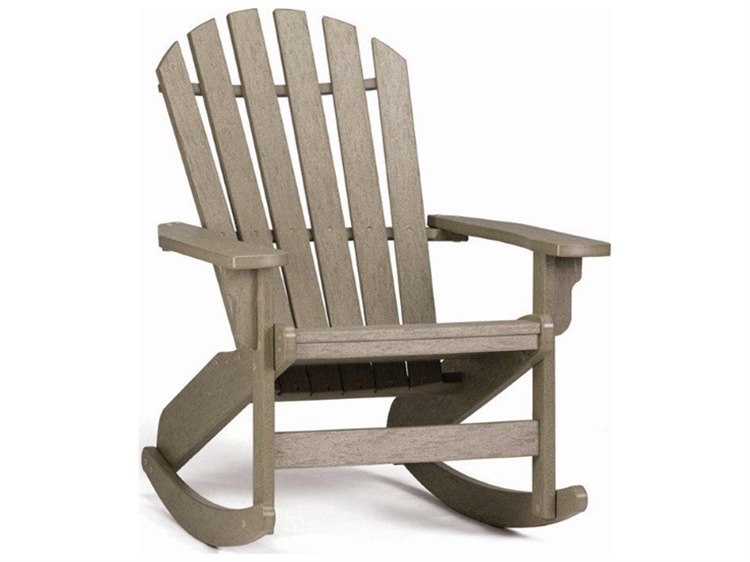 Breezesta Coastal Recycled Plastic Adirondack Rocker Chair