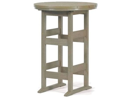 Breezesta Counter Recycled Plastic 26'' Round Counter Height Table