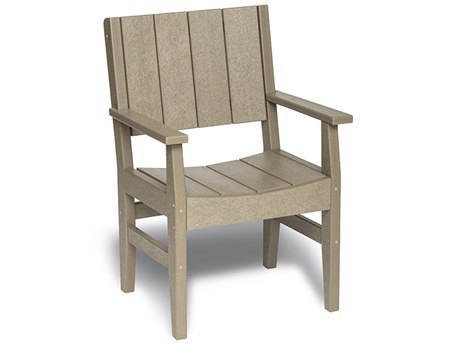 Breezesta Chill Recycled Plastic Captain's Dining Arm Chair