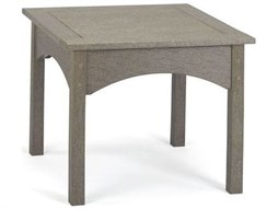 Breezesta Piedmont Recycled Plastic 22'' Square End Table