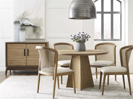 Brownstone Avalon Teak Wood Dining Room Set