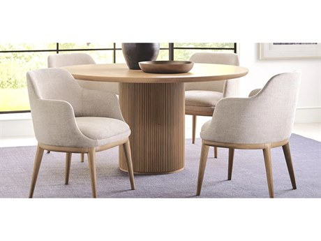 Brownstone Hayden Oak Wood Dining Room Set