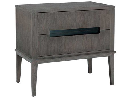 Brownstone Palmer 2-Drawers Brown Nightstand