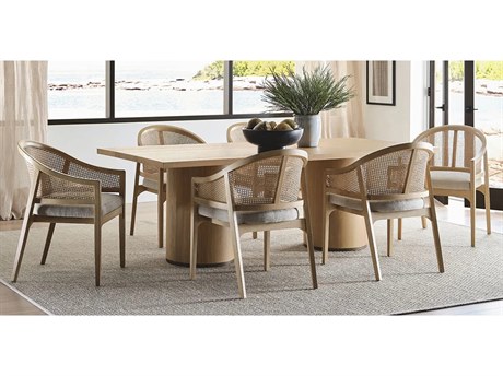 Brownstone Oak Wood Dining Room Set