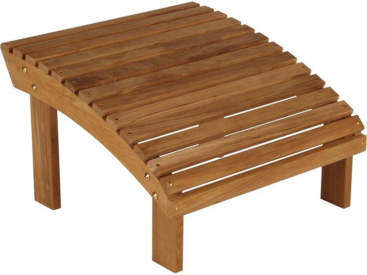 Barlow Tyrie Adirondack Footrest - Natural Teak