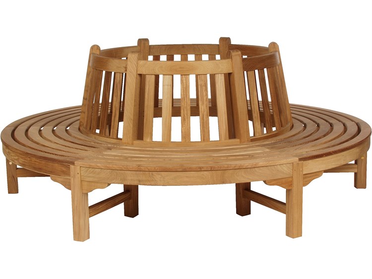 Barlow Tyrie Glenham Circular Tree Bench - Natural Teak