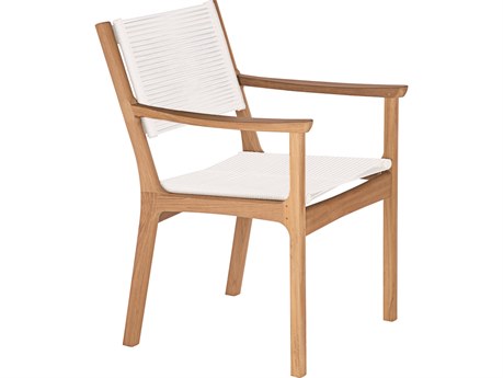 Barlow Tyrie Monterey Teak Rope Dining Chair