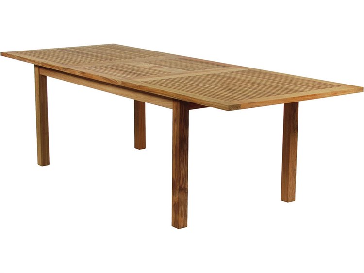 Barlow Tyrie Monaco Extending Dining Table - Natural Teak