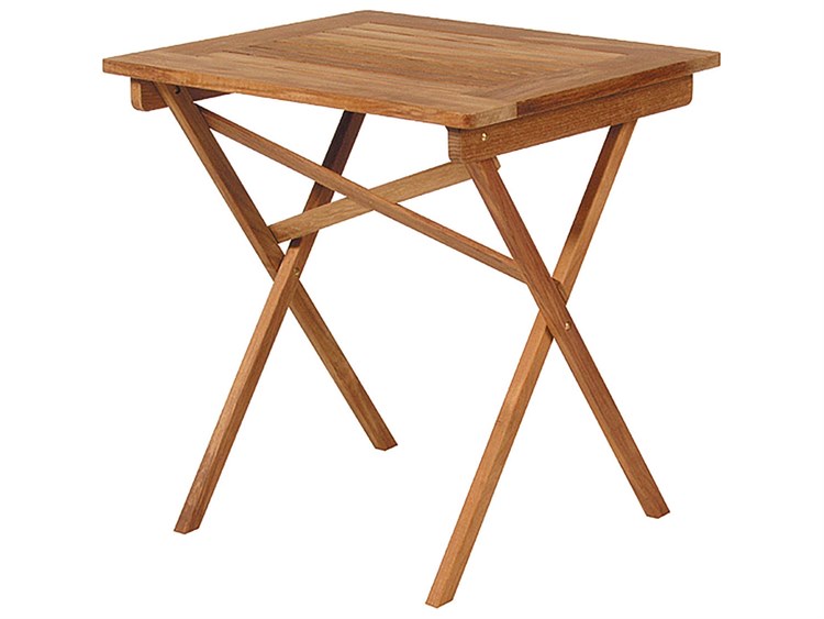 Barlow Tyrie Safari Folding Side Table - Natural Teak