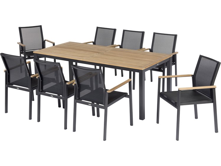 Barlow Tyrie Aura Aluminum Dining Set