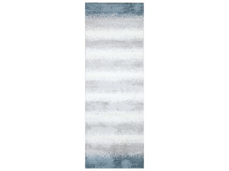 Bashian Andes Shag Striped Runner Area Rug