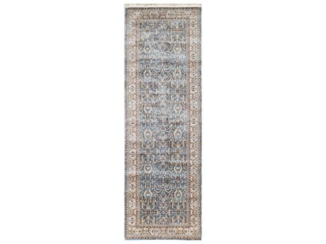 Bashian Century Bordered Runner Area Rug