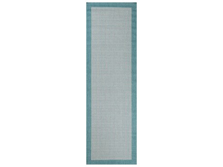 Bashian Lanai Bordered Runner Area Rug