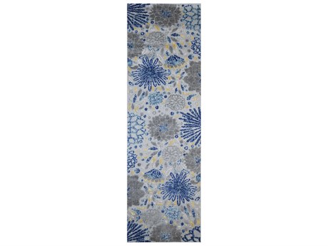 Bashian Veranda Floral Runner Area Rug