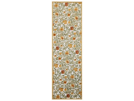 Bashian Veranda Bordered Runner Area Rug